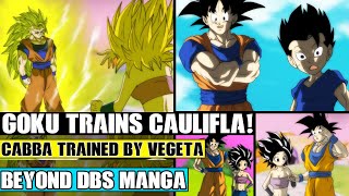 Beyond Dragon Ball Super: Goku Trains Caulifla In Universe 7! Caulifla Challenges Vegeta To Battle!