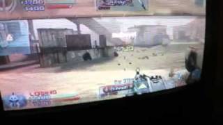 Epic random throwing knife kill