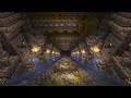 【Minecraft】意外と簡単！クリーパー遺跡風地下通路の作り方/How to make a creeper ruin【マインクラフト】【マイクラ建築】【作り方】【解説】【サバイバル建築】