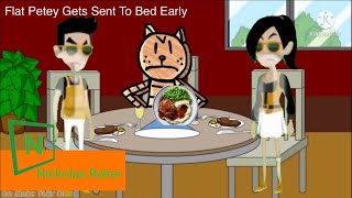 Flat Petey Gets Sent To Bed Early