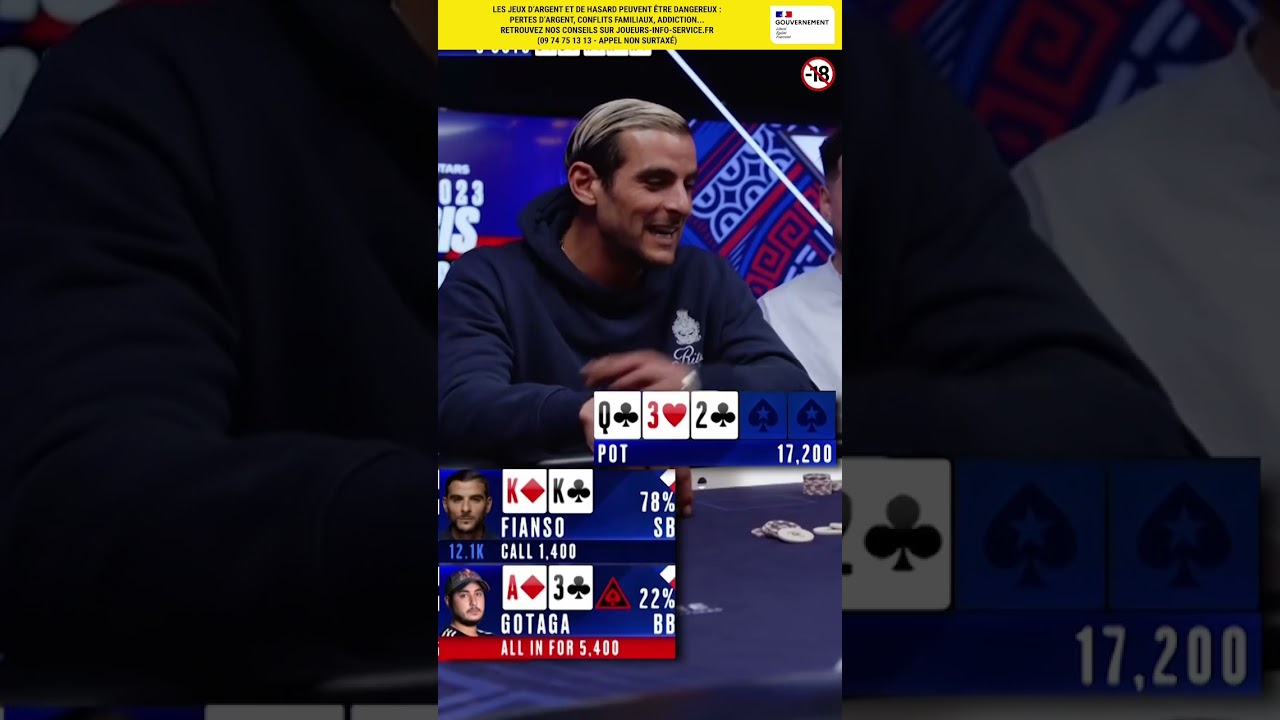 JE GAGNE UN GROS COUP DE POKER @Gotaga 🤷🏻‍♂️♦️