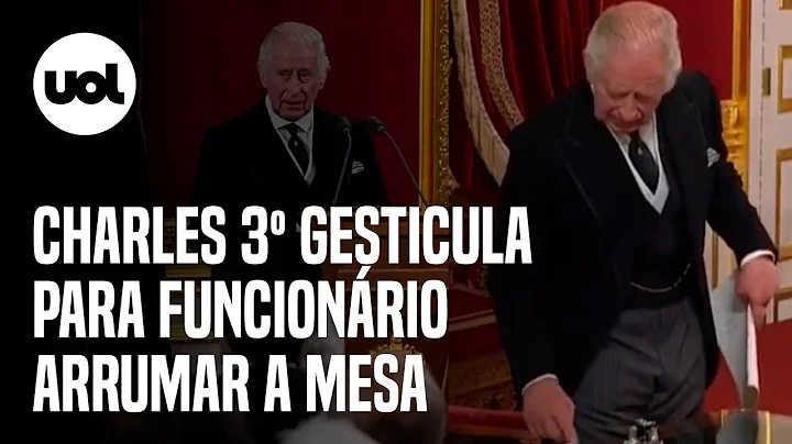 Charles 3: Vdeo em que rei pede para funcionrio ar...