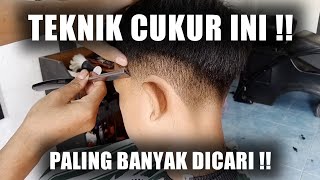 Teknik Cukur Mudah Step By Step Auto Jadi Barber Pro