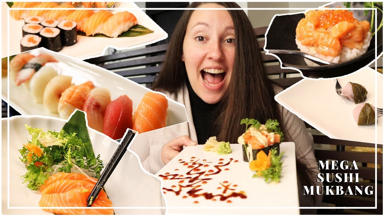 SUSHI MUKBANG EATING SHOW ITA #27 - LA PIU' GRANDE MANGIATA DI SUSHI DELLA NOSTRA VITA!