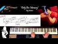 City hunter  only one memory piano solo cover