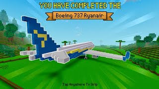 Block Craft 3D: Crafting Game #3974 | Boeing 737 Ryan Air