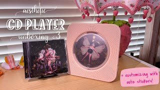 Greadio CD Player Unboxing & Customization 💿✨