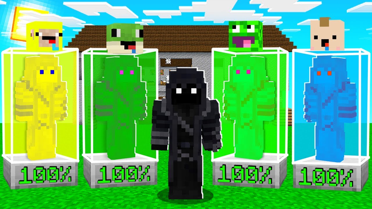 CAŁE PALIONOWO ZMIENI SIĘ w PRZEŚLADOWCY w Minecraft!