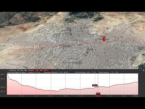 طريقة عمل مقطع طبوغرافي لقطعة ارض بجوجل ايرث