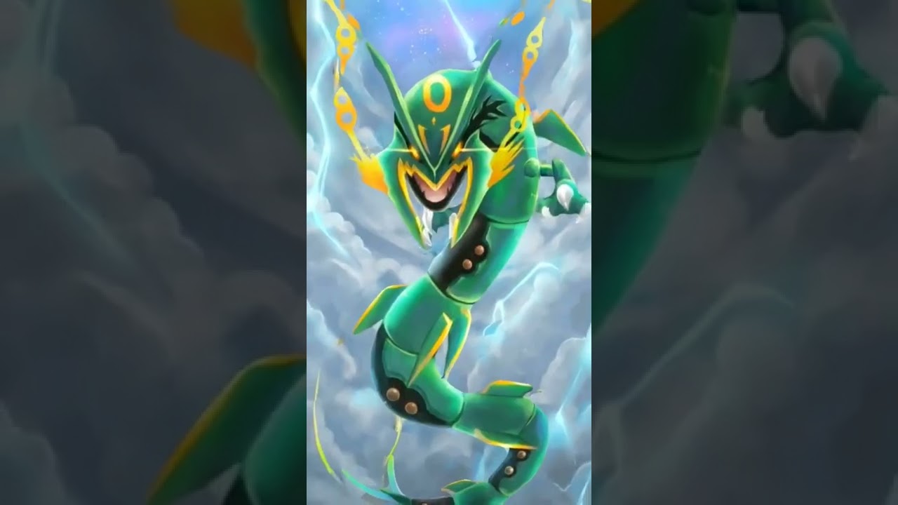 MEGA RAYQUAZA VS GOD POK&Eacute;MON///#pokemon #rayquaza