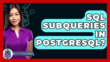 SQL Subqueries In PostgreSQL? - Next LVL Programming