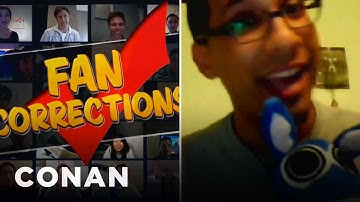 Fan Correction: There Were Two Royal Babies On Screen! | CONAN on TBS