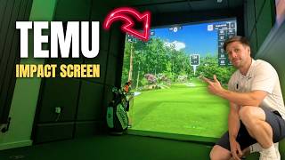 This Golfer Saved THOUSANDS Building a Luxury Golf Simulator Bargain Build Golf Simulator Saved Thousands Setup Cost Dimensions And Tips