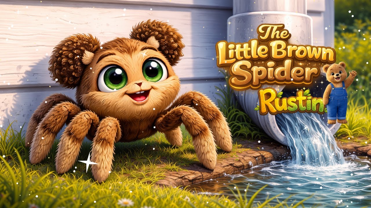 The Itsy Bitsy Spider | Calming Bedtime Story for Toddlers & Preschoolers