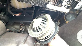 How To Blower Motor Replacement Mercedes Benz E Class W211