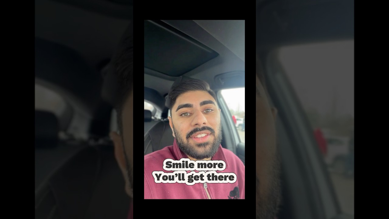 Stop taking life so seriously.Smile more. Laugh more. consistent.