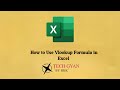 How to use VLOOKUP FORMULA in Excel | Excel Gyan 