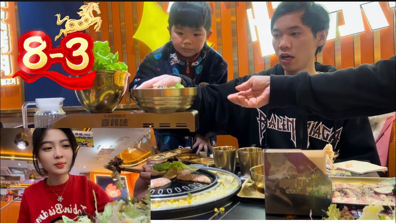 Chồng Trung Đưa Vợ Con Đi Chơi Ngày Mùng 8-3,Không Có Qùa Mà Được Ăn Ngon 1 Bữa 