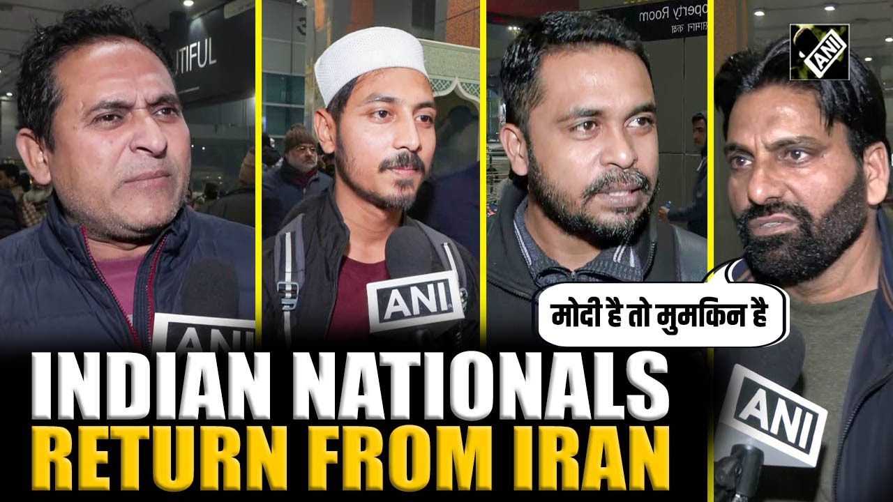 Граждане Индии возвращаются из Тегерана на фоне общенациональных протестов в Иране.