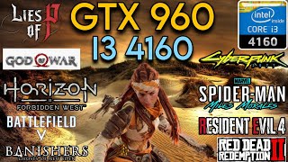 GTX 960 + i3 4160 & 16GB Ram | Test In 10 Games !