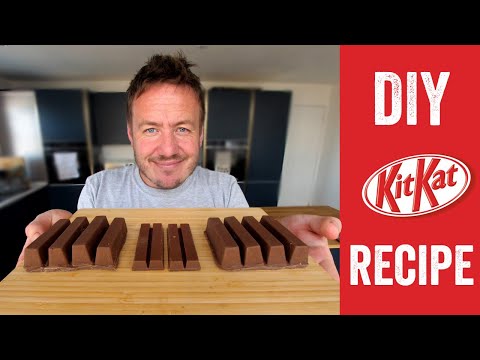 Video: How To Make Kit Kat At Home