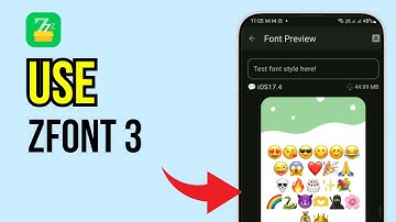 How to Use Samsung Emoji to iPhone Emoji Using zFont 3