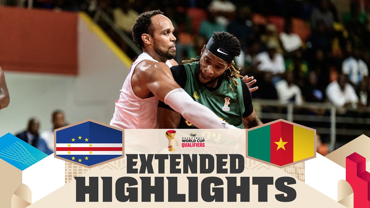 Cape Verde ๐จ๐ป v Cameroon ๐จ๐ฒ | Extended Highlights | FIBA Basketball World Cup 2027 African Qualif.