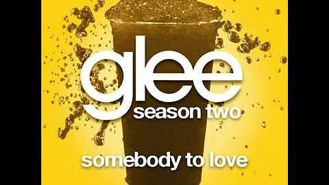 Glee- Somebody To Love (FULL HQ STUDIO)