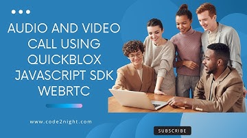 Audio and Video Call using Quickblox javascript sdk webrtc