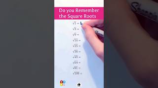 Do you Remember the Square Roots? #shortsfeed #mathshorts #maths #shorts @YourTutorHarry