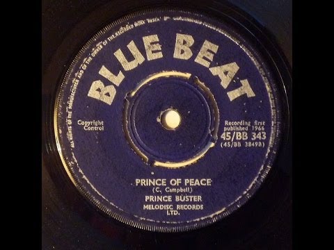 ジャマイカ7” Prince Buster Prince Of Peace / The Return Fight NONE SOULSVILLE CENTER /00080 7