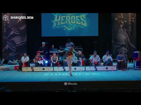 【TOP16】 coco vs あいり │ SHIROFES.2026 HIGH SCHOOL HEROES ALL STYLE 1ON1 BATTLE │ FEworks