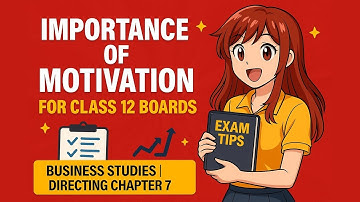 Importance of Motivation | Class 12 Business Studies | Chapter 7 Directing | BCom | BBA