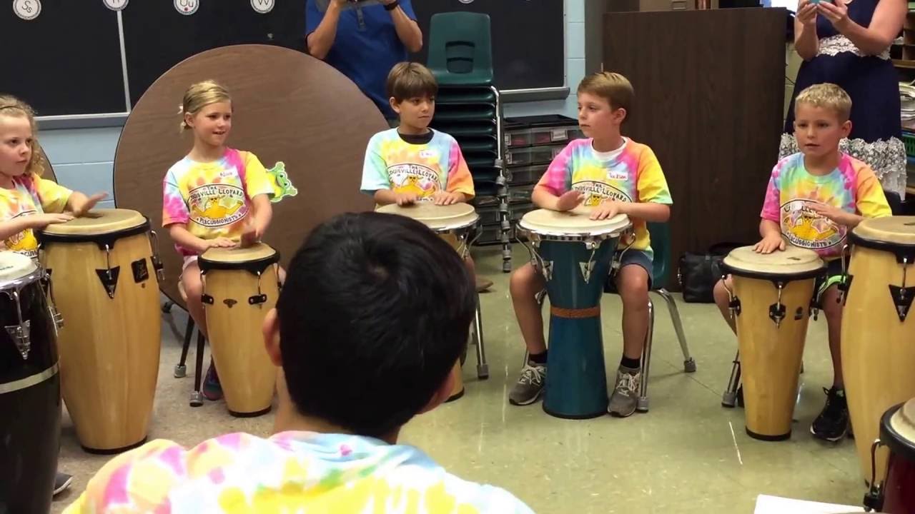 Louisville Leopard Summer Camp - hand drums