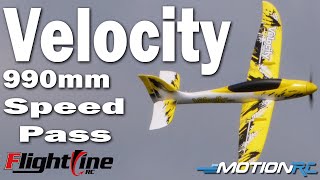 100mph FlightLine Velocity Speed Runs | Motion RC