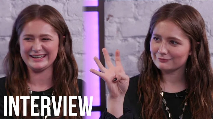 Shameless Star Emma Kenney FANGIRLS Over Roseanne ...