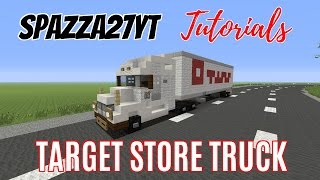 Minecraft Freightliner Cascadia Target Store Truck tutorial