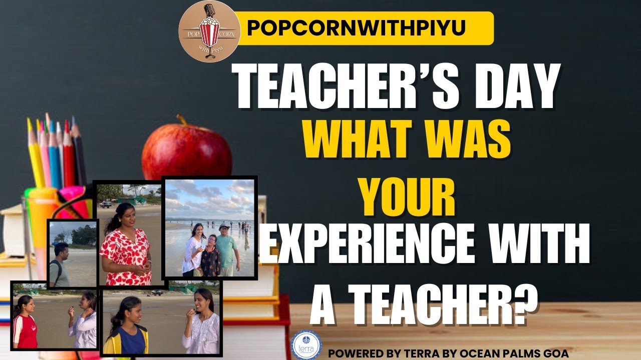 Teachers’ Day Special | Popcorn with Piyu 🍿✨