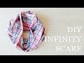 How to Sew an Infinity Scarf // DIY Infinity Scarf Tutorial