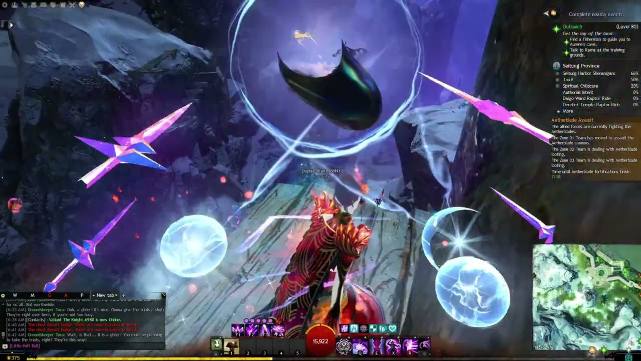 Guild Wars 2: End of Dragons - Trials of the Tengu jumping puzzle