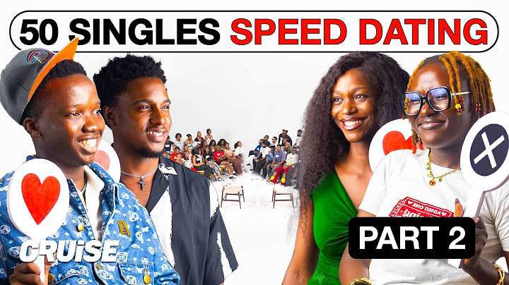 50 Singles go Speed Dating (PART 2)