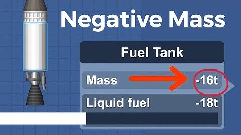 Negative Mass Rocket in spaceflight simulator