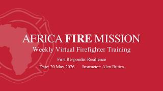 First Responder Resilience - Virtual Training Session