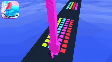 STACK COLORS! 🌈👸💕 Gameplay All Levels Walkthrough iOS, Android New Game, Mobile Game Score Max New