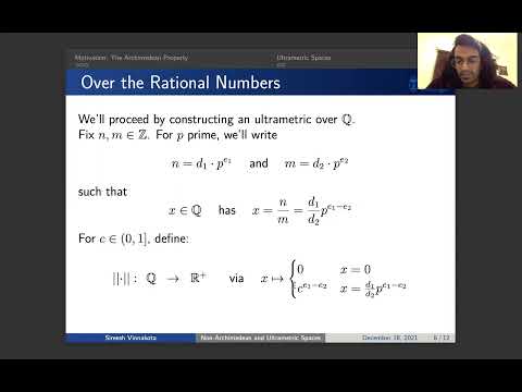 “Non-Archimedean and Ultrametric
