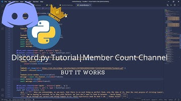 Discord.py Tutorial | Member Count Channel (Better Version)