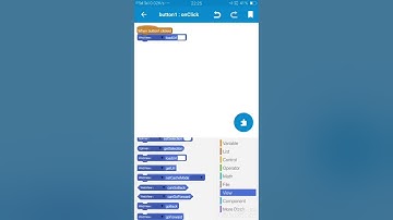 How To Tutorial Button to webview - Sketchware