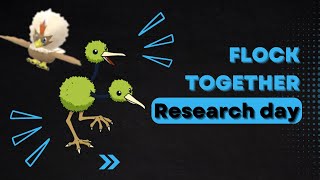 🦢Flock Together🦩Research Day🕊️in 🦃#pokemongo🦤