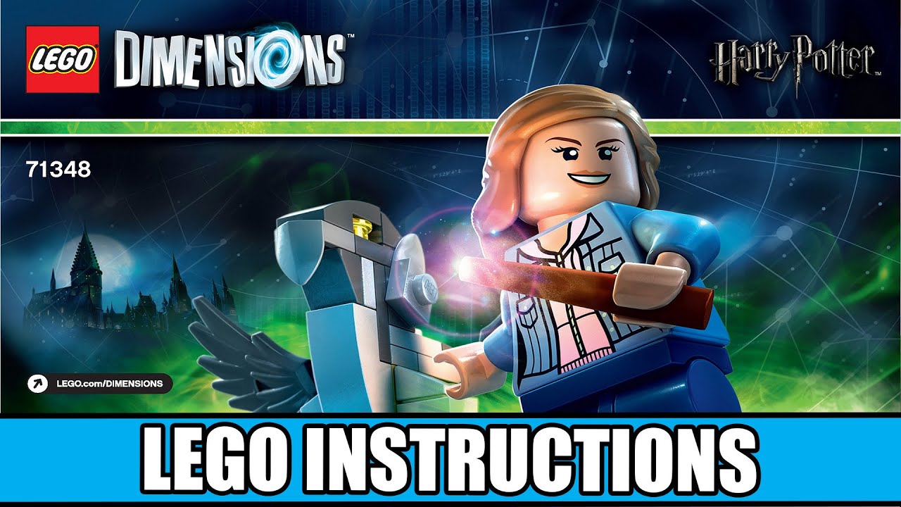 【CD】Pieces / Same LEGO Instructions - Dimensions - 71348 - Hermione Granger (Giant