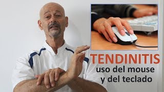 Muñeca escribir teclado dolor